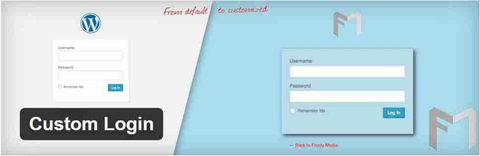 Login de WordPress -  Custom Login