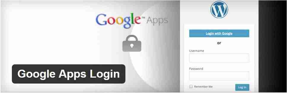 Login de WordPress -  Google Apps Login